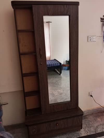 Dressing table with mirror and space for cute kids