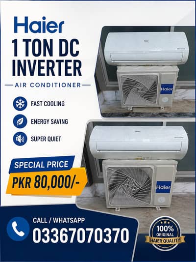 1 ton AC Dc inverter HAier (0336/7070/370) GEnuine Year warranty
