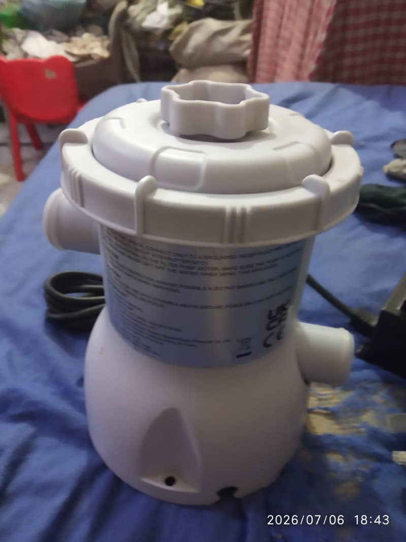 Pool water filter pump 0