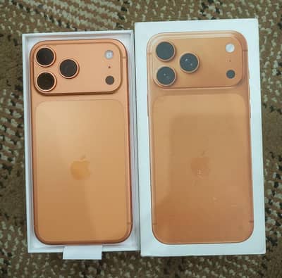 IPhone 17 Pro Max JV only 2 week use Cosmic orange 03192493508