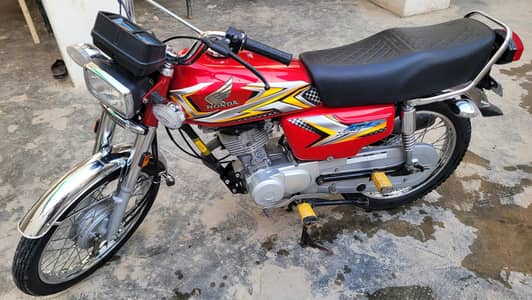 RS198fix Honda 125 Karachi number first owner cplc clear