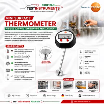 Testo Mini Surface Thermometer Price in Pakistan
