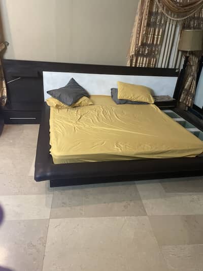 Bed, Dressing Table and Sofa for sale mattress not included