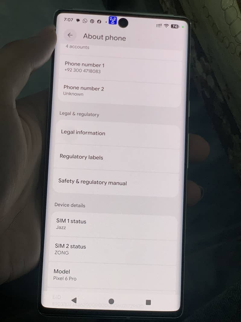 Google Pixel 6 Pro 3