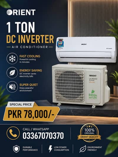 1 ton AC Dc inverter ORient (0336/7070/370) GEnuine Year warranty