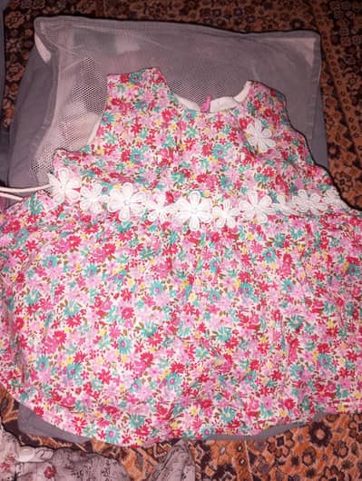 0 to 3 month baby summer frocks