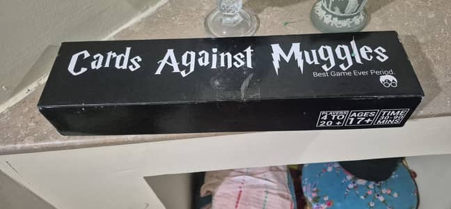 Harry potter "cards against Muggles" cards game