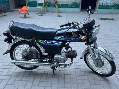 Black cd70 bike 2024