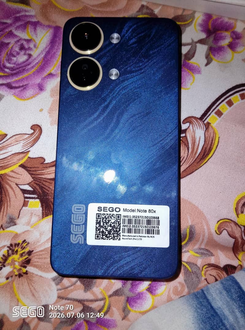 SEGO Note 80 0