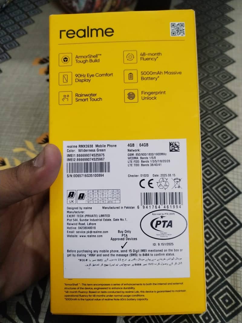 Realme Note 60x 3