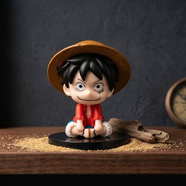 Universal Monkey D Luffy Anime Character Decoration Accessories For Car