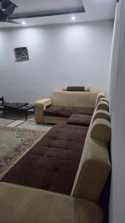 For Sale: L-Shaped Sofa Set
