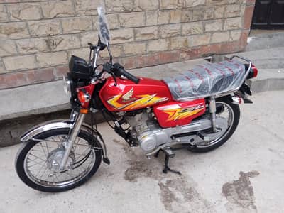 Honda CG 125 Model 21 zero meter Condition Islamabad Registration