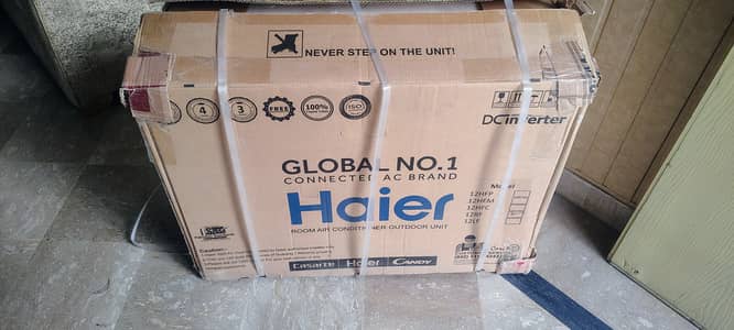 New box packed haier AC.