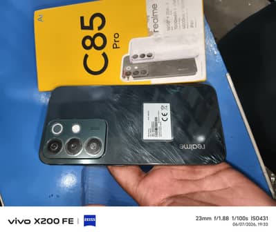 Realme C85 PRO 10by10.11 man warranty