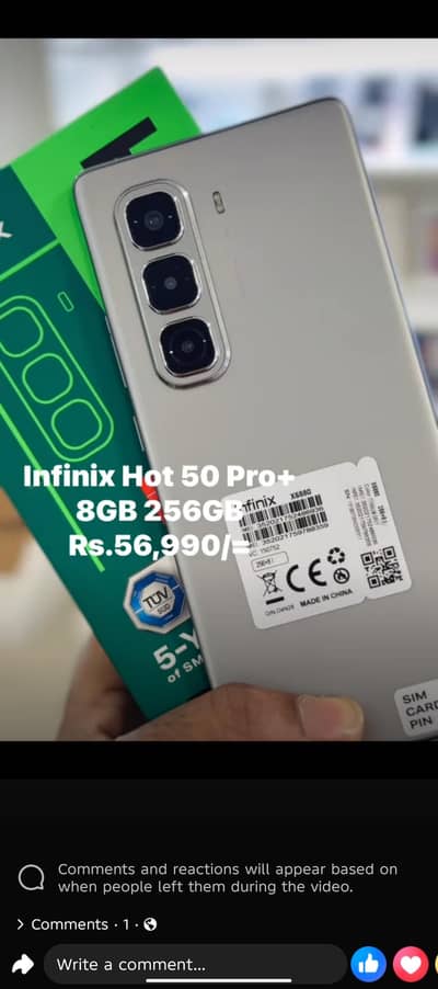 Infinix Hot 50 Pro Plus