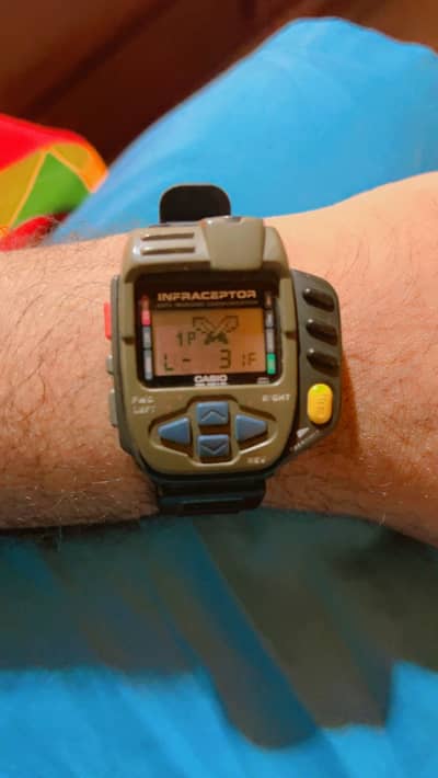 Casio infraceptor remote controller game watch