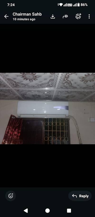 Haier 1.5 ton Non inverter AC ! Excellent Cooling ! Remote  Included