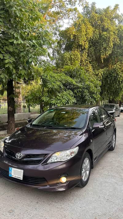 Toyota Corolla Altis 2012 Bumper to Bumper genuine