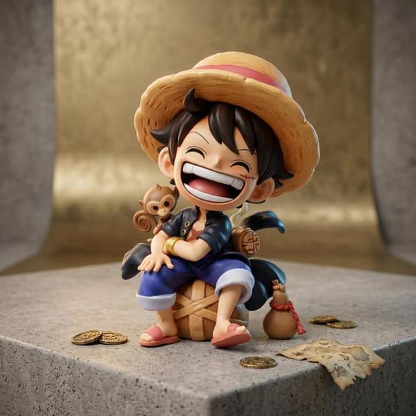 Universal Monkey D Luffy Anime Character Decoration Accessories For Car
