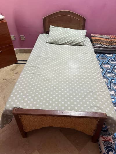 Single bed with Matress for sale Defence road saleha street