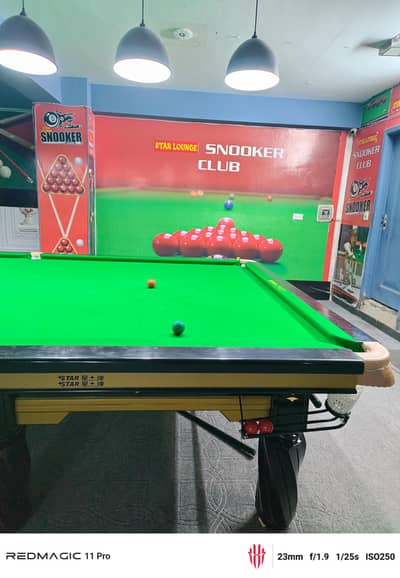 Snooker club female assistant
