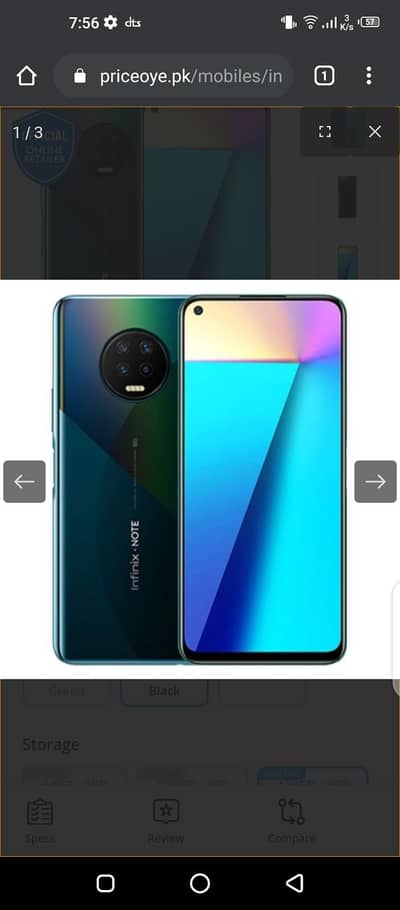 Infinix Note 7