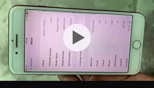 iPhone 7 Plus 256GB - PTA Approved