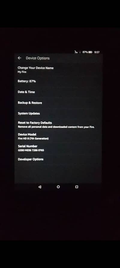 Amazon Fire 8 (7th Gen)