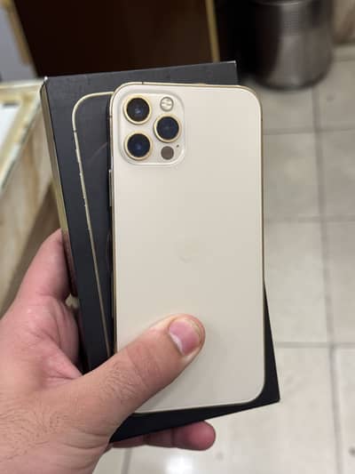 Iphone 12 Pro PTA With Box 128 Gb