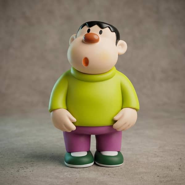 Universal Doremon Jiyan Cartoon Character Decoration Accessories For Car