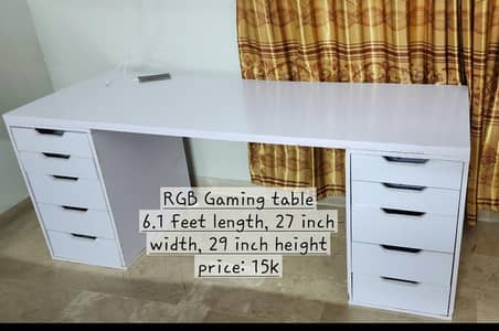 Gaming and study table very long