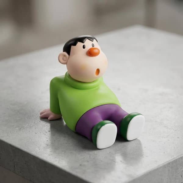 Universal Doremon Jiyan Cartoon Character Decoration Accessories For Car