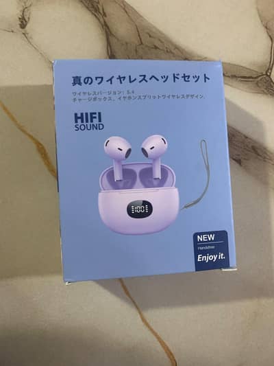 Bluetooth Earbuds V5.4 New Box Pack | Rs 900