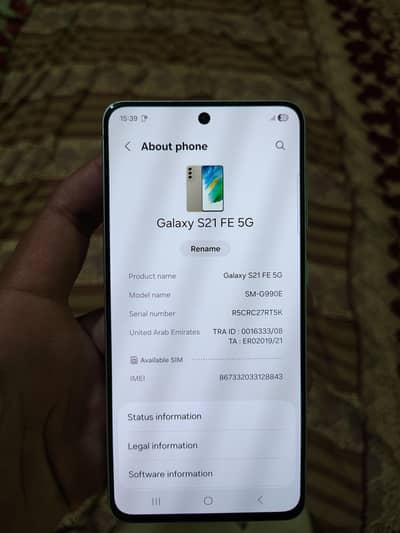 Samsung Mobile S21 FE 5g