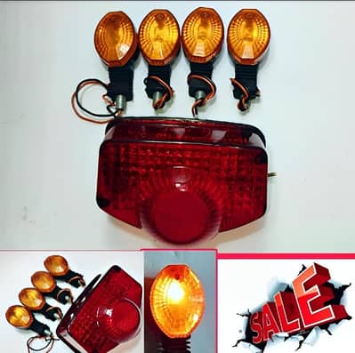 70cc, 125cc, indicators with backlight set