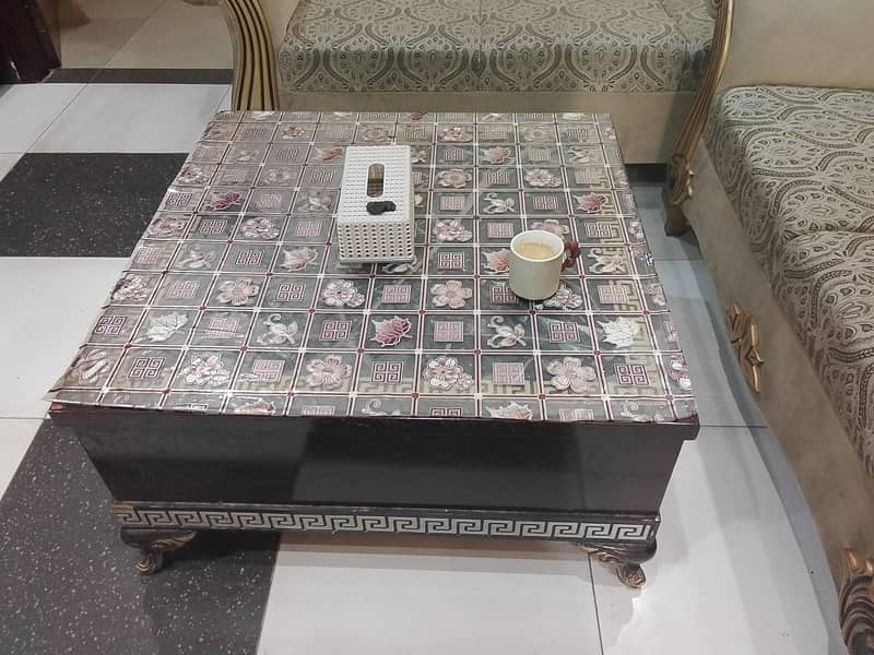sofa set with table 2