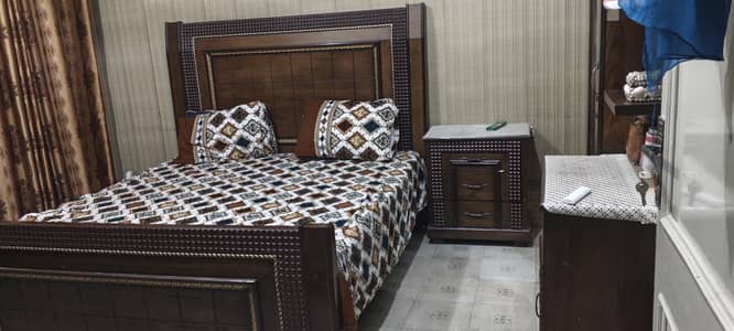 bed and dresser