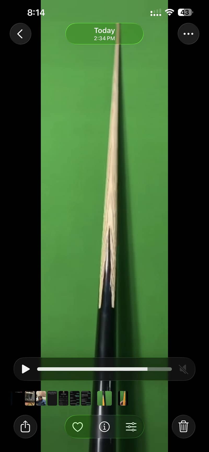 Snooker stick 0