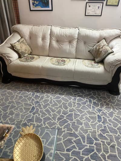 Chinioti Sofa Set with Centre and Side tables