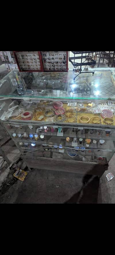 for sale jewlary and watch counter
