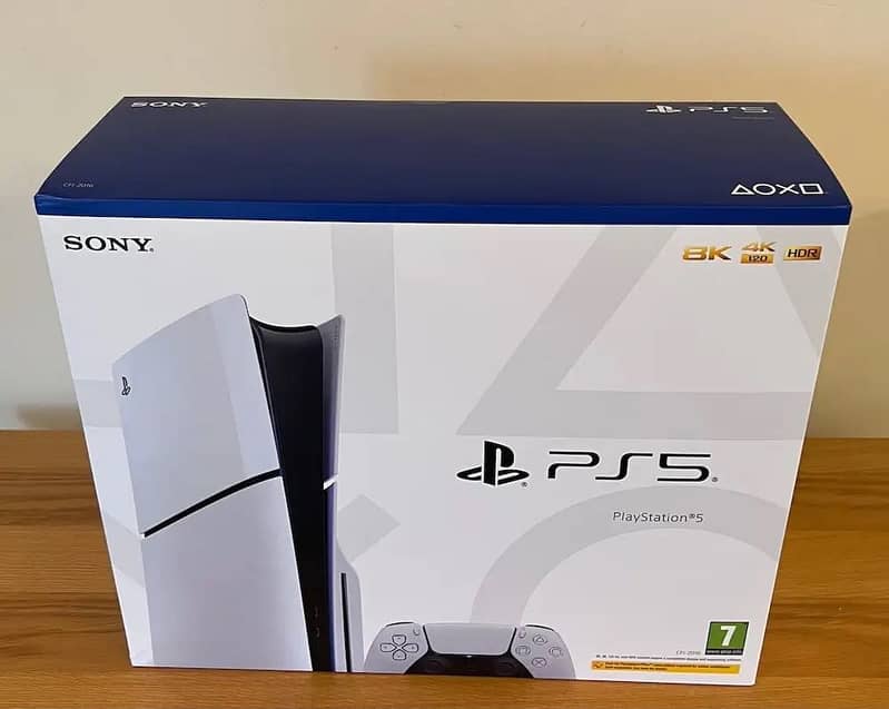 Ps5 slim box pack with 1 extra controller 0