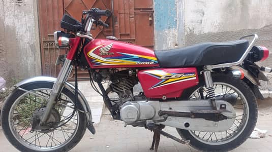 Honda CG 125 2019 model Karachi number