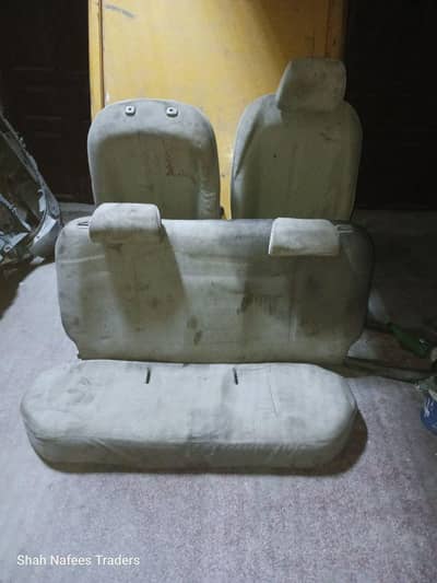 Toyota Belta Seats - Toyota Yaris 2005-2010 Seats in Beige