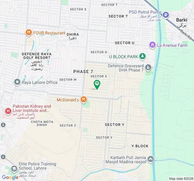 Fahad Farman Associates Offers Best Location Plot For Sale In DHA Phase 7 Block X