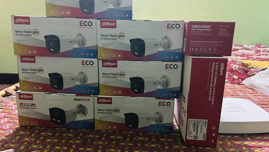Dahua IP 4MP CCTV Camera Box Pack