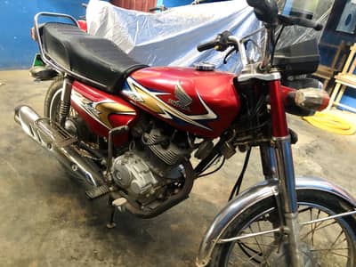 Honda CG 125 September 2020 Red Colour