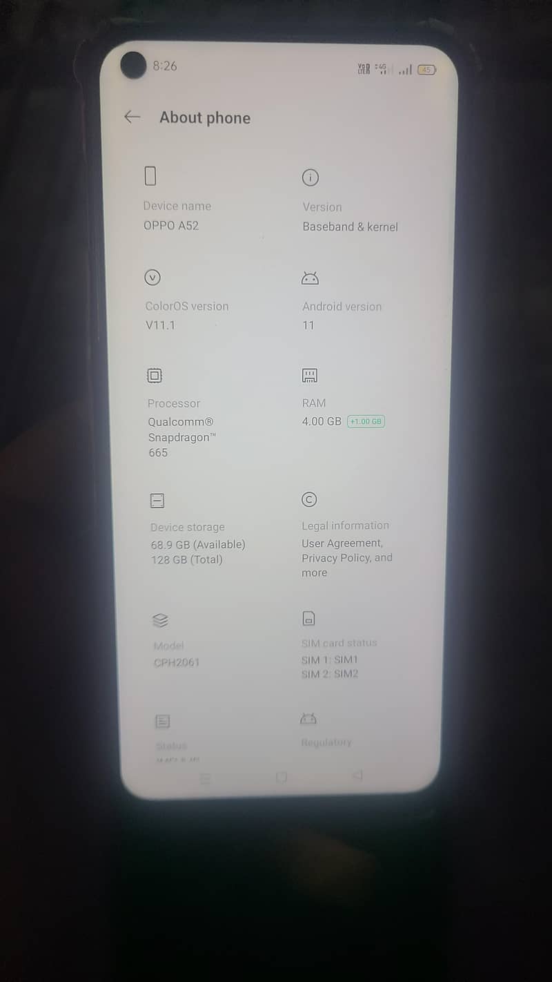 OPPO A52 3