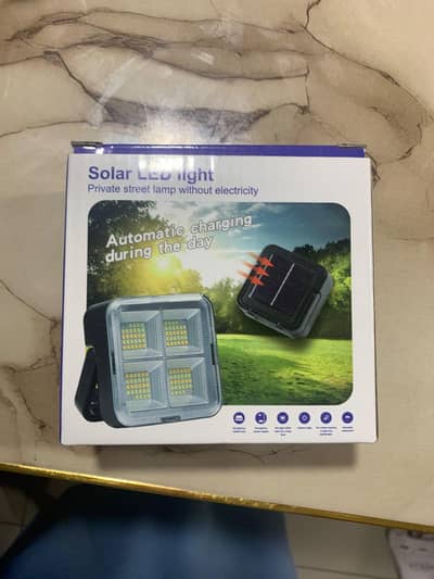Solar LED Flood Light | Home, Outdoor & Camping Use
