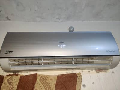 03074255289Haier DC Inverter AC 1.5 Ton - Scratch less Condition 10/10